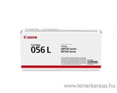 Canon CRG-056L eredeti fekete toner 3006C002 Canon i-SENSYS MF543x tintasugaras nyomtathoz