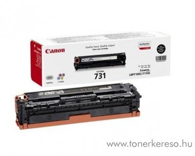 Canon CRG-731BK eredeti fekete black toner 6272B002 Canon i-SENSYS MF8230Cn lzernyomtathoz