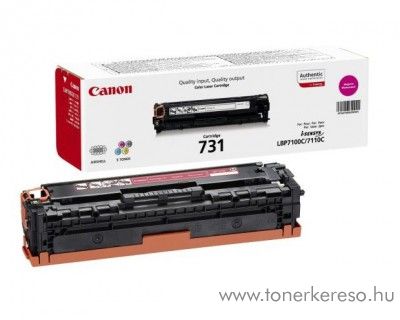 Canon CRG-731M eredeti magenta toner 6270B002 Canon i-SENSYS MF8230Cn lzernyomtathoz