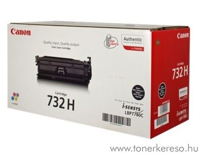 Canon CRG-732HBK eredeti high fekete black toner 6264B002 Canon i-Sensys LBP7780CX lzernyomtathoz