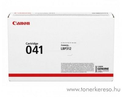 Canon i-SENSYS LBP312x (CRG041) eredeti black toner 0452C002 Canon i-Sensys LBP-312 lzernyomtathoz