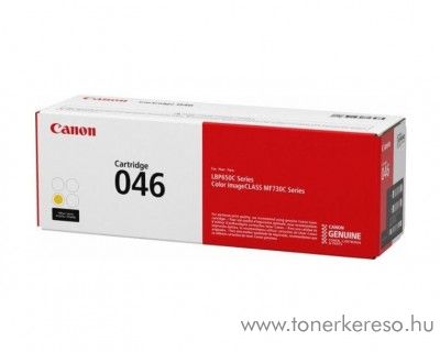 Canon i-SENSYS LBP654Cx (CRG046) eredeti yellow toner 1247C002