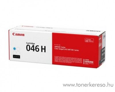 Canon i-SENSYS LBP654Cx (CRG046H) eredeti cyan toner 1253C002 Canon I-Sensys MF 731Cdw lzernyomtathoz