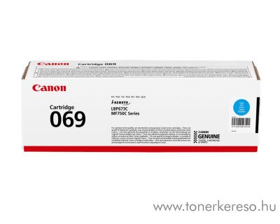 Canon i-SENSYS MF752Cdw (CRG069) eredeti cyan toner 5093C002