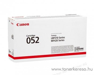 Canon i-SENSYS MF-428x (CRG052) eredeti black toner 2199C002 Canon i-SENSYS MF426dw lzernyomtathoz