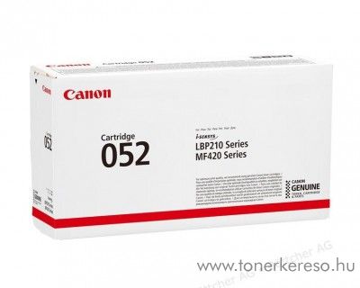 Canon i-SENSYS MF-428x (CRG052) eredeti black toner 2199C002 Canon i-SENSYS MF429x lzernyomtathoz