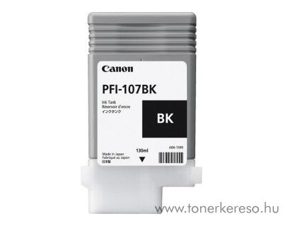 Canon IPF680 (PFI-107) eredeti black tintapatron 6705B001AA Canon Imageprograf iPF780 M 40 tintasugaras nyomtathoz