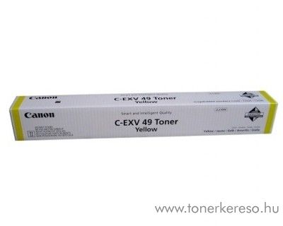 Canon IR-C 3320/3325i (CEXV49) eredeti yellow toner 8527B002 Canon IR-C3520i fnymsolhoz