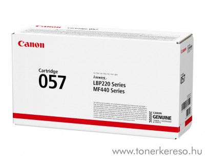 Canon LBP226DW (CRG057) eredeti fekete toner 3009C002AA Canon i-SENSYS MF446x lzernyomtathoz