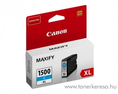 Canon Maxify MB 2050/2350 eredeti cyan tintapatron PGI1500XLC Canon Maxify MB2755 tintasugaras nyomtathoz