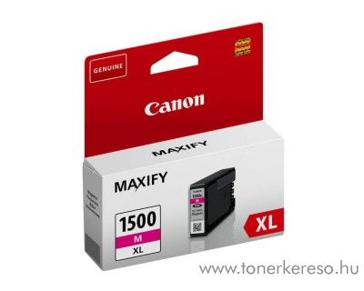 Canon Maxify MB 2050/2350 eredeti magenta tintapatron PGI1500XLM Canon MAXIFY MB2350  tintasugaras nyomtathoz