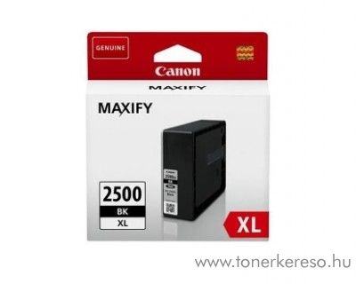 Canon Maxify MB 5050/5350 eredeti black tintapatron PGI2500XLBK Canon MAXIFY iB4050  tintasugaras nyomtathoz