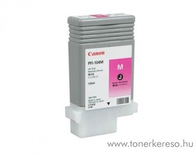 Canon PFI-104M eredeti magenta tintapatron 3631B001AA Canon imagePROGRAF iPF655 tintasugaras nyomtathoz