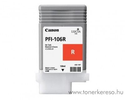 Canon PFI-106R eredeti red tintapatron 6627B001AA Canon imagePROGRAF iPF6450 tintasugaras nyomtatóhoz