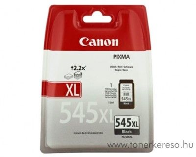 Canon PG-545XL eredeti black tintapatron 8286B001 Canon PIXMA MG2450 tintasugaras nyomtathoz