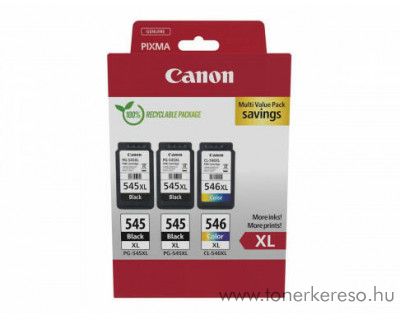 Canon PG-545XL X2/CL-546XL eredeti multipack 8286B013 Canon PIXMA TR4550 tintasugaras nyomtathoz