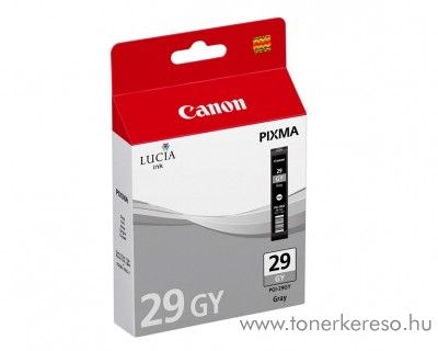 Canon PGI 29 dark grey tintapatron PGI-29DGY