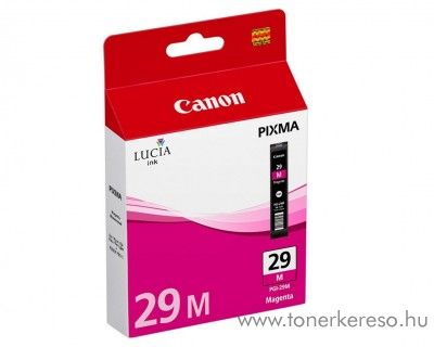 Canon PGI 29 magenta tintapatron PGI-29M Canon PIXMA PRO-1 tintasugaras nyomtathoz