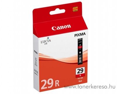 Canon PGI 29 red tintapatron PGI-29R Canon PIXMA PRO-1 tintasugaras nyomtathoz