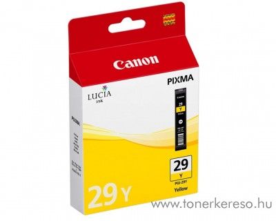 Canon PGI 29 yellow tintapatron PGI-29Y