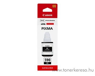 Canon Pixma G1500 (GI-590BK) eredeti black tinta 1603C001 Canon Pixma G3510 tintasugaras nyomtathoz