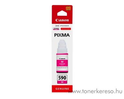 Canon Pixma G1500 (GI-590M) eredeti magenta tinta 1605C001 Canon Pixma G2510 tintasugaras nyomtatóhoz