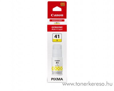 Canon PIXMA G3420 (GI-41) eredeti yellow tinta 4545C001 Canon PIXMA G1420 tintasugaras nyomtathoz