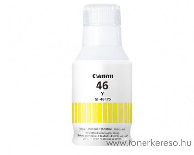 Canon PIXMA GX6040 (GI-46Y) eredeti yellow tinta 4429C001 Canon MAXIFY GX7040 tintasugaras nyomtathoz