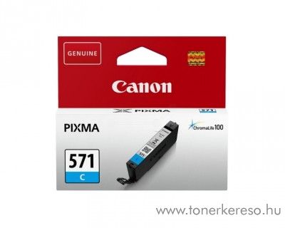 Canon Pixma MG5750 (CLI-571C) eredeti cyan patron 0386C001 Canon PiXMA MG5753 tintasugaras nyomtathoz