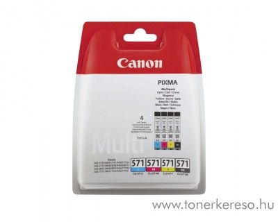 Canon Pixma MG5750 (CLI-571CMYBK) eredeti multipack 0386C005 Canon PiXMA MG7751 tintasugaras nyomtathoz