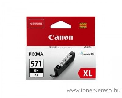 Canon Pixma MG5750 (CLI-571XL BK) eredeti black patron 0331C001 Canon PiXMA MG6851 tintasugaras nyomtathoz