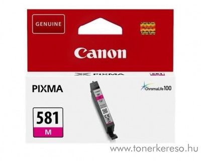 Canon PIXMA TR7550 eredeti magenta tintapatron CLI581M Canon PIXMA TS6151  tintasugaras nyomtathoz