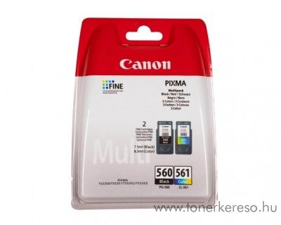 Canon TS5350 PG560/CL561 eredeti multipack 3713C006 Canon PIXMA TS7450  tintasugaras nyomtathoz