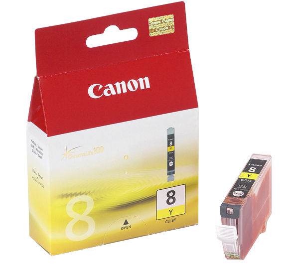 Canon CLI 8 yellow tintapatron Canon PIXMA iP4200 tintasugaras nyomtathoz