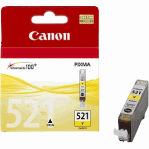 Canon CLI 521Y yellow tintapatron Canon PIXMA iP4600X tintasugaras nyomtathoz