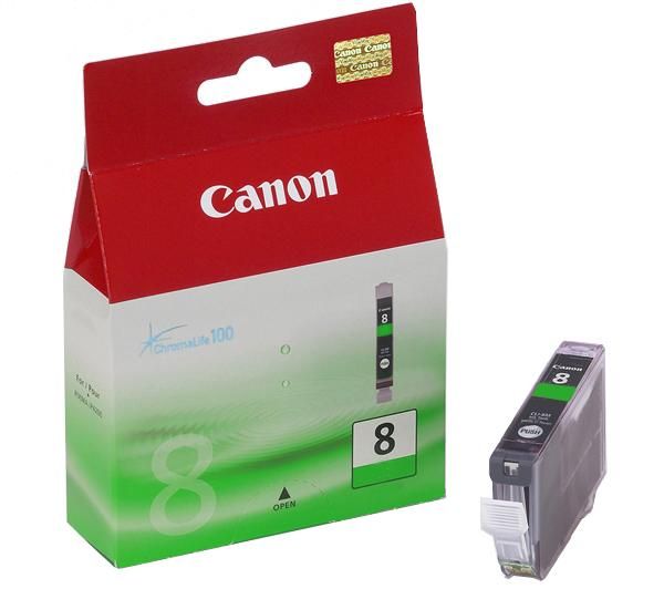 Canon CLI 8 green tintapatron