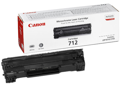 Canon Cartridge 712 lzertoner Canon i-SENSYS LBP3100 lzernyomtathoz