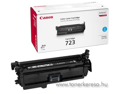 Canon Cartridge 723 Cyan lzertoner Canon i-SENSYS LBP7750Cdn lzernyomtathoz