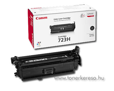 Canon Cartridge 723H Fekete lzertoner nagykapacits Canon i-SENSYS LBP7750Cdn lzernyomtathoz