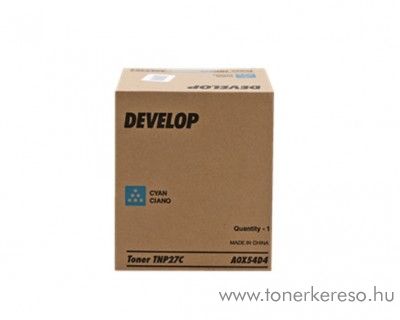 Develop ineo+ 25 (TNP27C) eredeti cyan toner A0X54D4