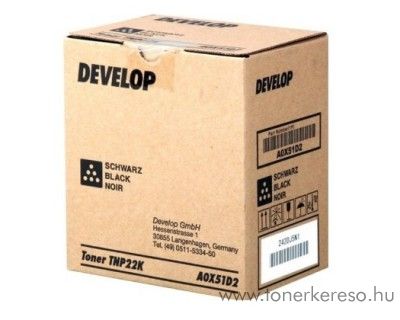 Develop ineo+ 25 (TNP27K) eredeti black toner A0X51D4