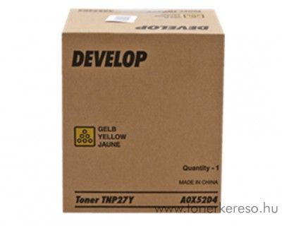 Develop ineo+ 25 (TNP27Y) eredeti yellow toner A0X52D4