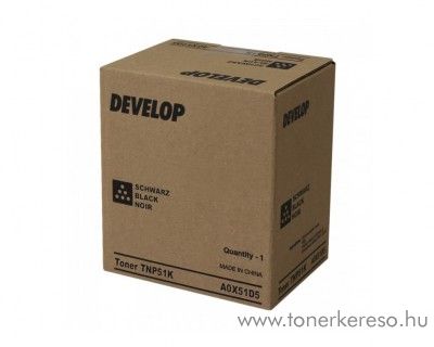 Develop ineo+ 3110 (TNP51K) eredeti black toner A0X51D5