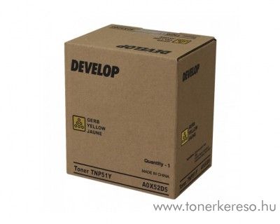 Develop ineo+ 3110 (TNP51Y) eredeti yellow toner A0X52D5