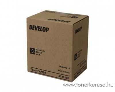 Develop ineo+ 3350/3850 (TNP48K) eredeti black toner A5X01D0 Develop Ineo  3850