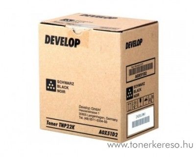 Develop ineo+ 35 (TNP22K) eredeti black toner A0X51D2