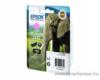 Epson 24XL T2436 eredeti light magenta tintapatron C13T24364010