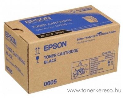 Epson Aculaser C9300n eredeti black toner C13S050605 Epson AcuLaser C9300TN lzernyomtathoz