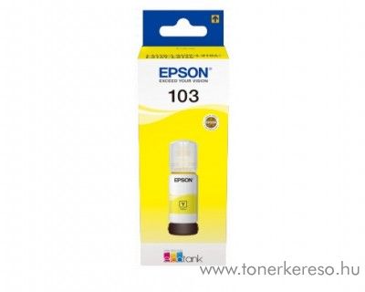 Epson EcoTank L3111/L3151 eredeti yellow tinta T00S44A Epson EcoTank L1110 tintasugaras nyomtathoz