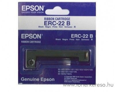 Epson ERC22 eredeti fekete szalag C43S015358 Epson M-192G mtrixnyomtathoz